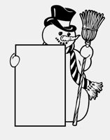 SNOWMAN AND PLACARD.iff