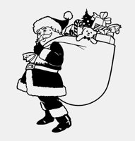 SANTA SACK AND PRESENTS.iff