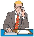 Businessman on Telephone 2.eps