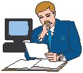 Businessman Working.eps
