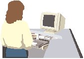 Woman at Computer.eps
