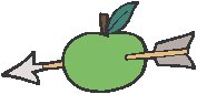 Apple with Arrow.eps
