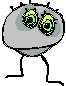 Ball Creature Scared.eps