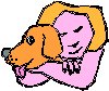 Girl Hugging Dog.eps