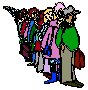 People Standing Line.eps