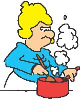 Woman Cooking.eps