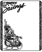 Sleighful of Savings Frame.eps