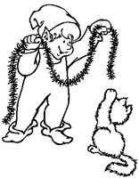 Elf with Kitten.eps