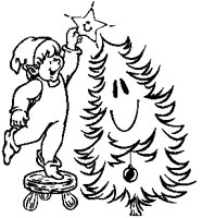 Elf with Tree.eps