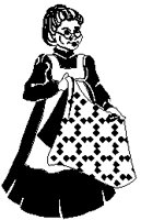 Mrs. Claus with Quilt.eps