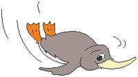 Penguin Playing 1.eps