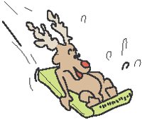 Reindeer on Toboggan.eps