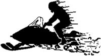 Snowmobile Silhouette.eps