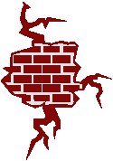 Brick Wall - Cracked.eps