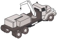 Truck with Crane.eps