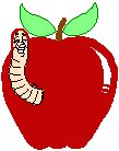 Apple with Worm.eps