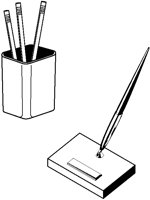 Pencil Cup & Pen.eps