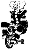 Clown on Tricycle.eps