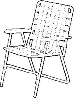 Lawn Chair - Folding.eps