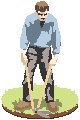 Man Cutting Weeds.eps