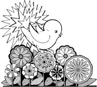 Bird with Flowers 2.eps