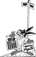Bunny with Newspaper.eps