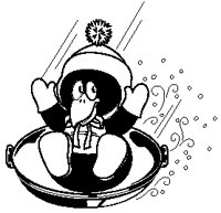 Penguin on Saucer.eps