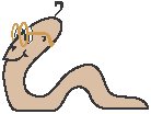 Slug with Glasses.eps