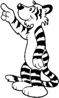 Tiger Pointing.eps