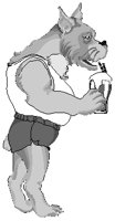 Dog Drinking.eps
