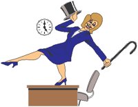 Businesswoman Singing.eps