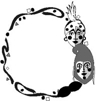 Ribbon & Masks Frame.eps