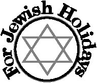 For Jewish Holidays Title.eps