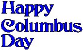 Columbus Day - Happy.eps