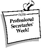 Secretaries' Week.eps
