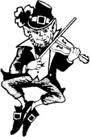Leprechaun with Fiddle.eps