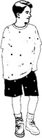 Boy in Shorts.eps
