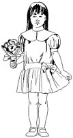 Girl with Flowers.eps