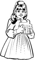 Girl with Gift.eps