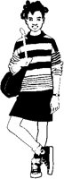 Girl with Purse.eps