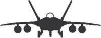 Plane Silhouette 01.eps