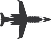 Plane Silhouette 10.eps