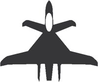 Plane Silhouette 13.eps