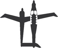 Plane Silhouette 14.eps