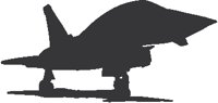 Plane Silhouette 16.eps