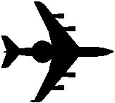 Plane Silhouette 27.eps