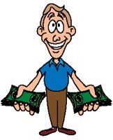 Man Holding Money.eps