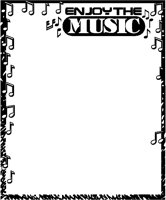 Enjoy the Music Frame.eps
