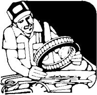 Mechanic Changing Air Filter.eps