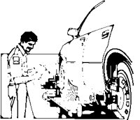Mechanic Mounting Tires.eps